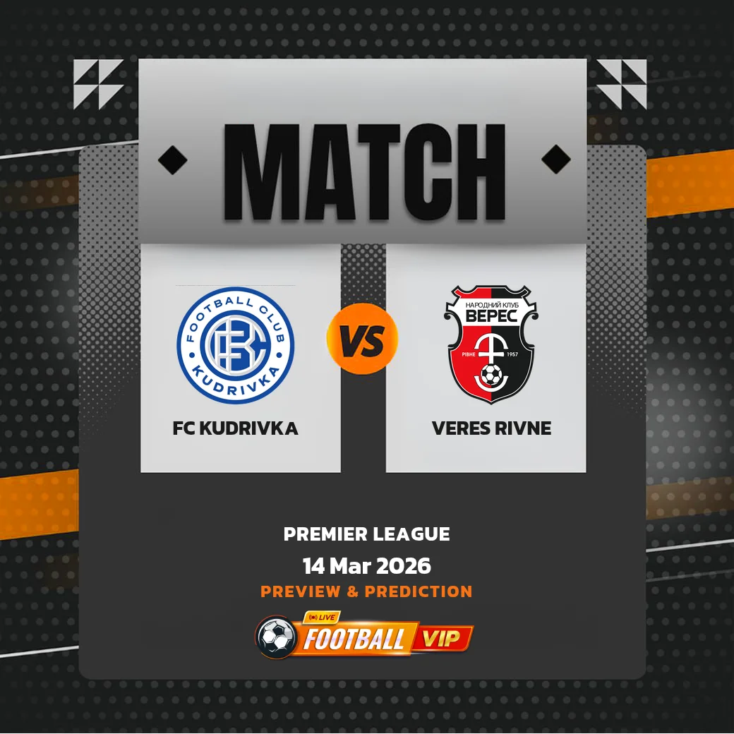 FC Kudrivka vs Veres Rivne - Preview & Prediction