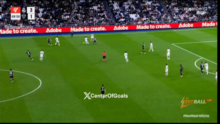 WATCH: Arda Guler scores from 65 yards as Real Madrid restore three-goal cushion against Elche