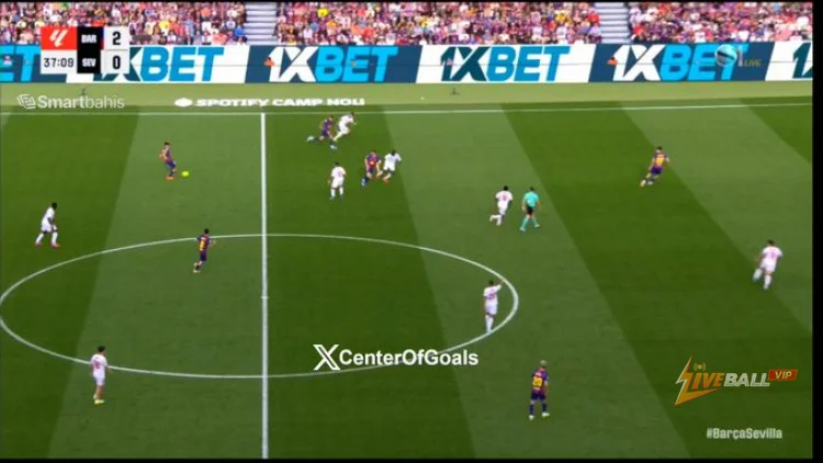 WATCH: Dani Olmo adds third Barcelona goal before half time