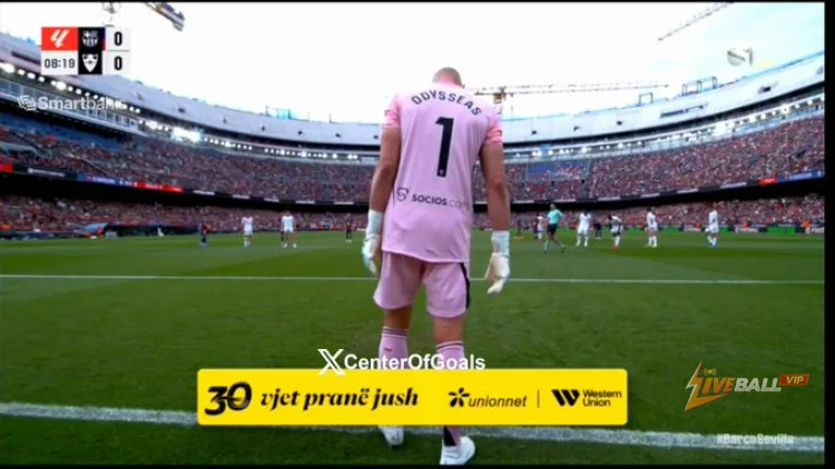 WATCH: Raphinha scores two early penalties as Barcelona take control against Sevilla