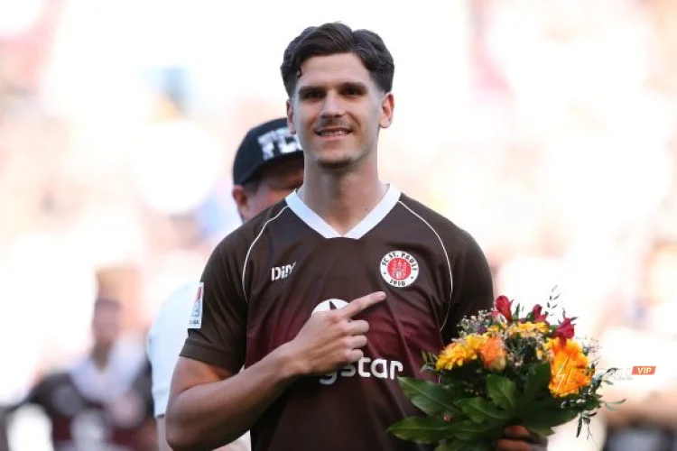 Freiburg’s Igor Matanovic (22) expresses mixed feelings about beating old youth club St. Pauli in midst of relegation fight