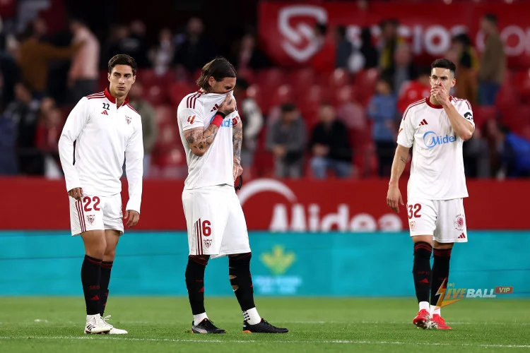 Vòng bảng La Liga: Sevilla lo sợ xuống hạng sau thất bại đáng thất vọng