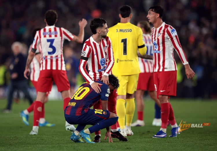 Xếp hạng cầu thủ Barcelona trước Atletico Madrid: Lamine Yamal tỏa sáng trong trận thua Champions League