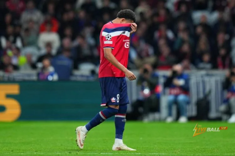 Ethan Mbappé của Lille có nguy cơ bị cấm thi đấu năm trận.