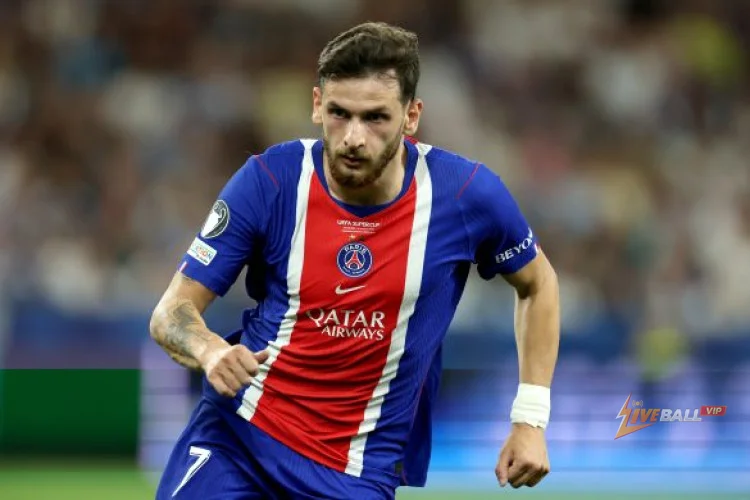PSG คาดการณ์รายชื่อผู้เล่นตัวจริงพบกับ Brest: Khvicha Kvaratskhelia จะลงเล่น, Fabián Ruiz นั่งสำรอง