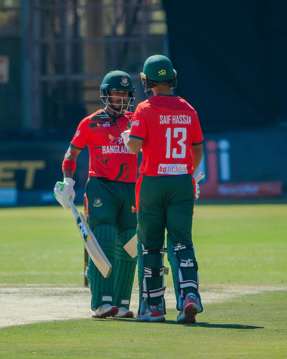 Bangladesh Openers Shine as Series Stays Competitive Against Zimbabwe