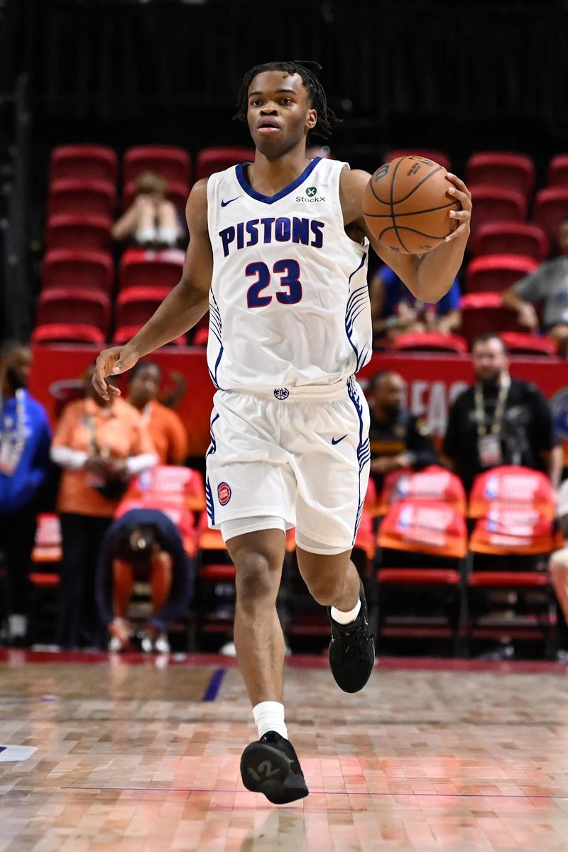 Pistons Face Heat in Summer League Championship Showdown