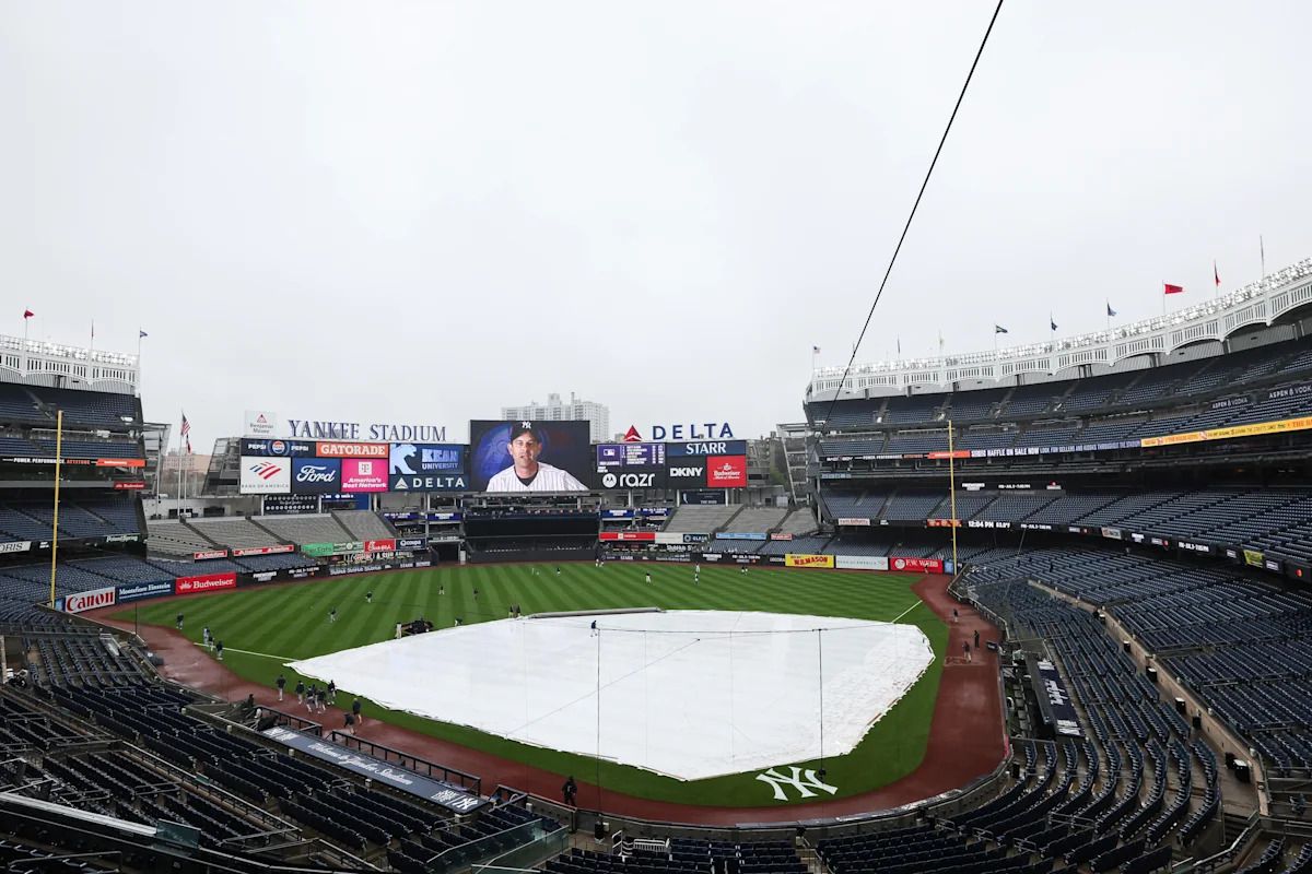 Braves-Yankees Game Delayed by Weather Conditions in the Bronx