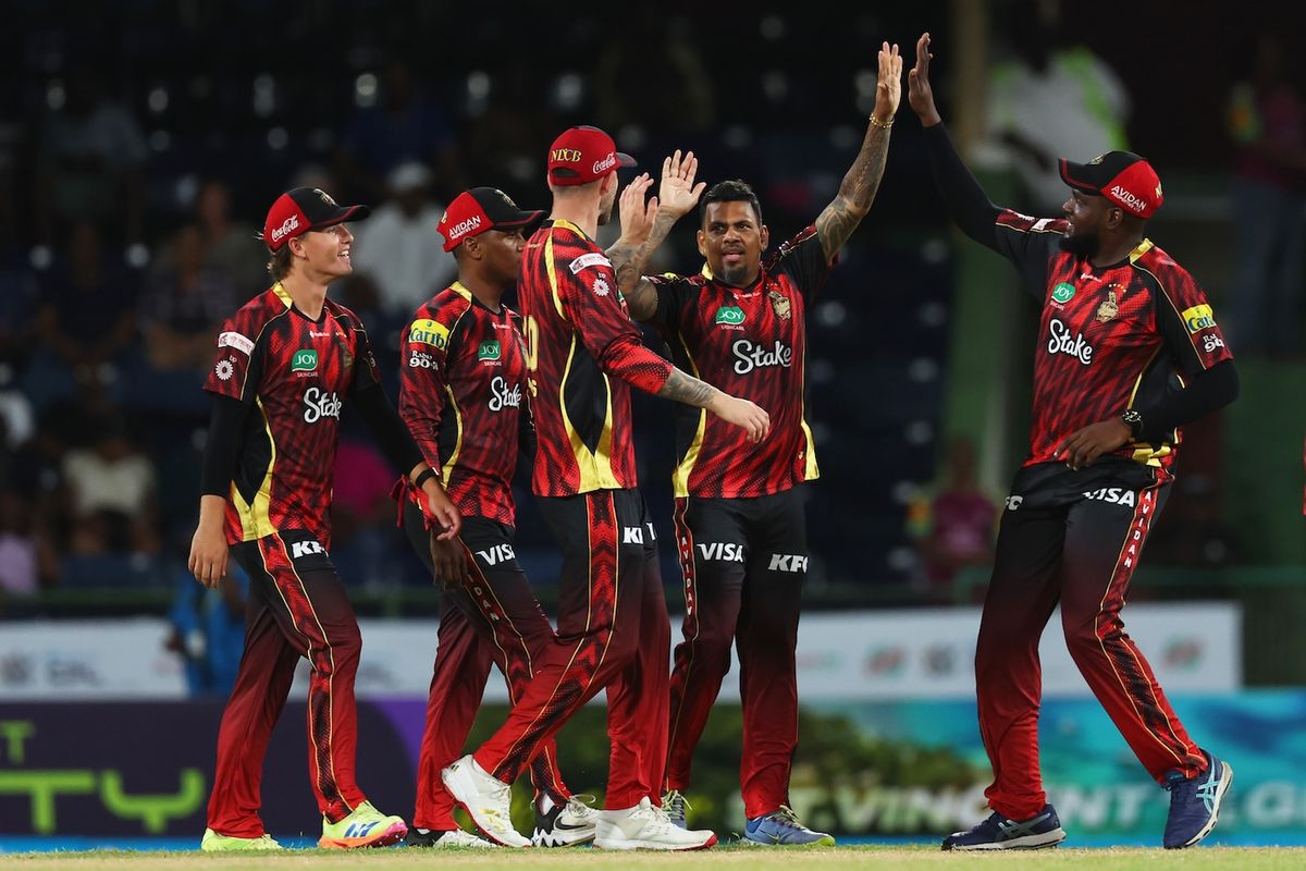 Narine Shines as TKR Defeats Patriots in Rain-Shortened Clash