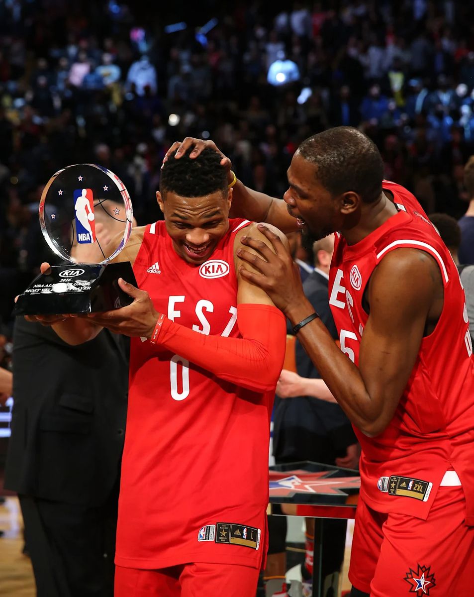 Kevin Durant Honors Russell Westbrook Following His Retirement Announcement