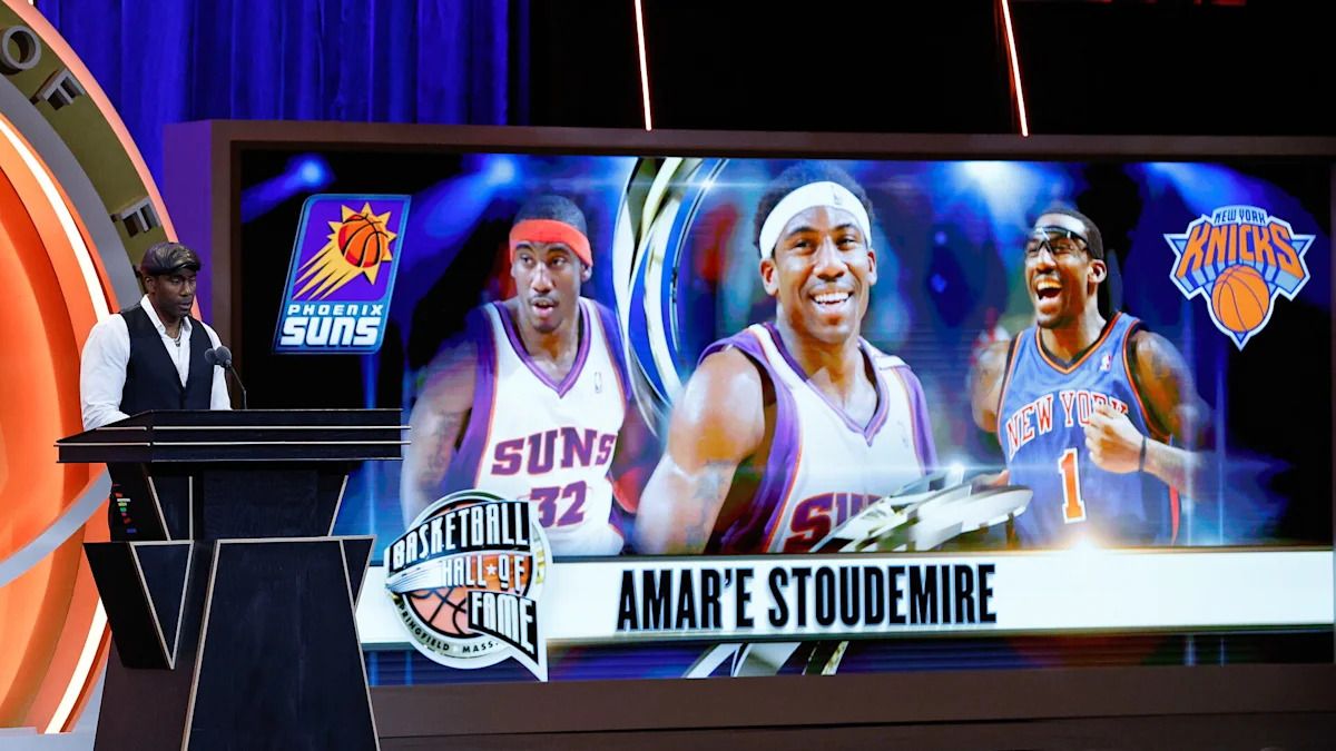 Amare Stoudemire Inducted into Basketball Hall of Fame