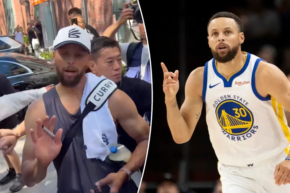 เซสชั่นเซ็นลายเซ็นของ Steph Curry ในปักกิ่งถูกแฟนๆ รบกวน