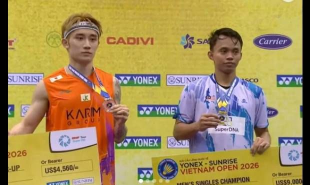 Aidil Sholeh Claims First Super 100 Title at Vietnam Open